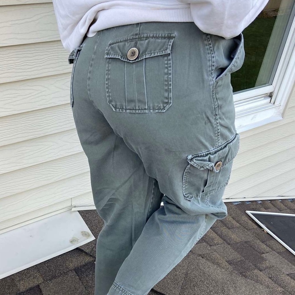 Vintage Green Khaki cargo pants